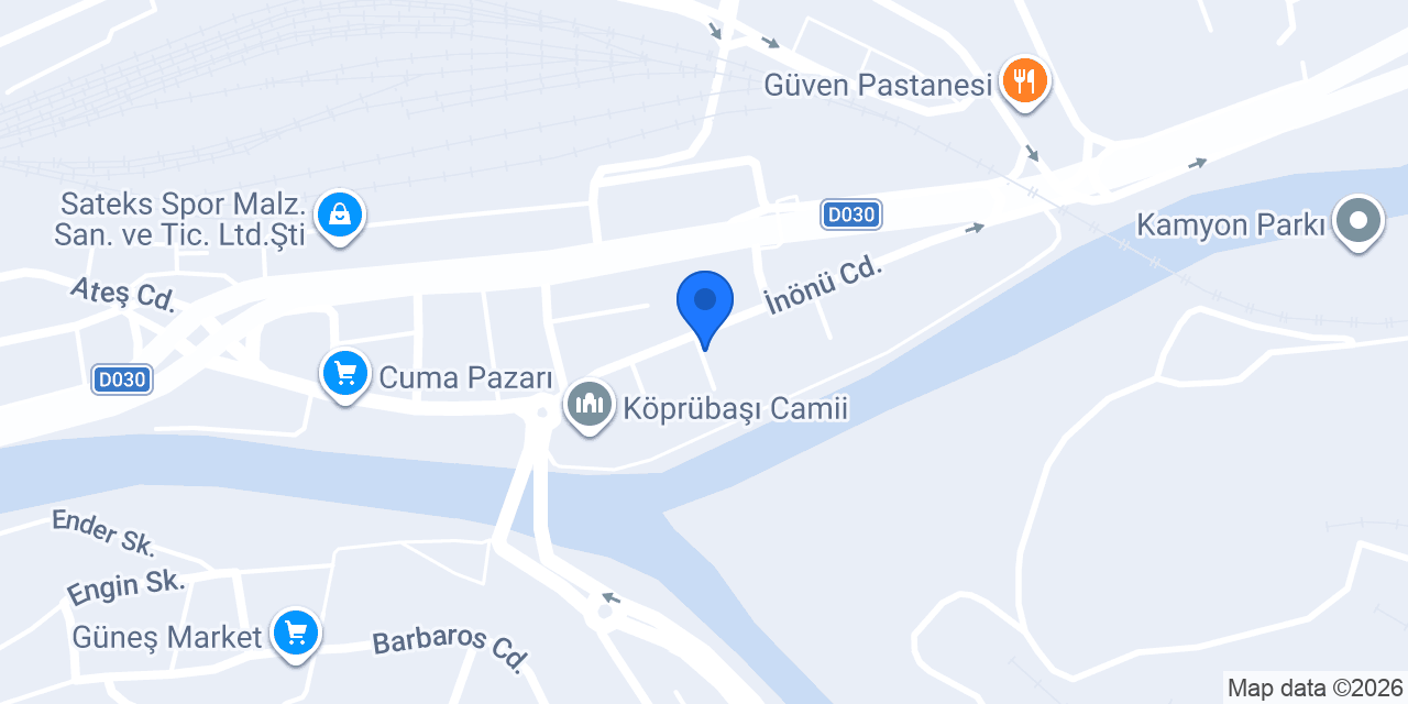 Öztunca Garage konumu