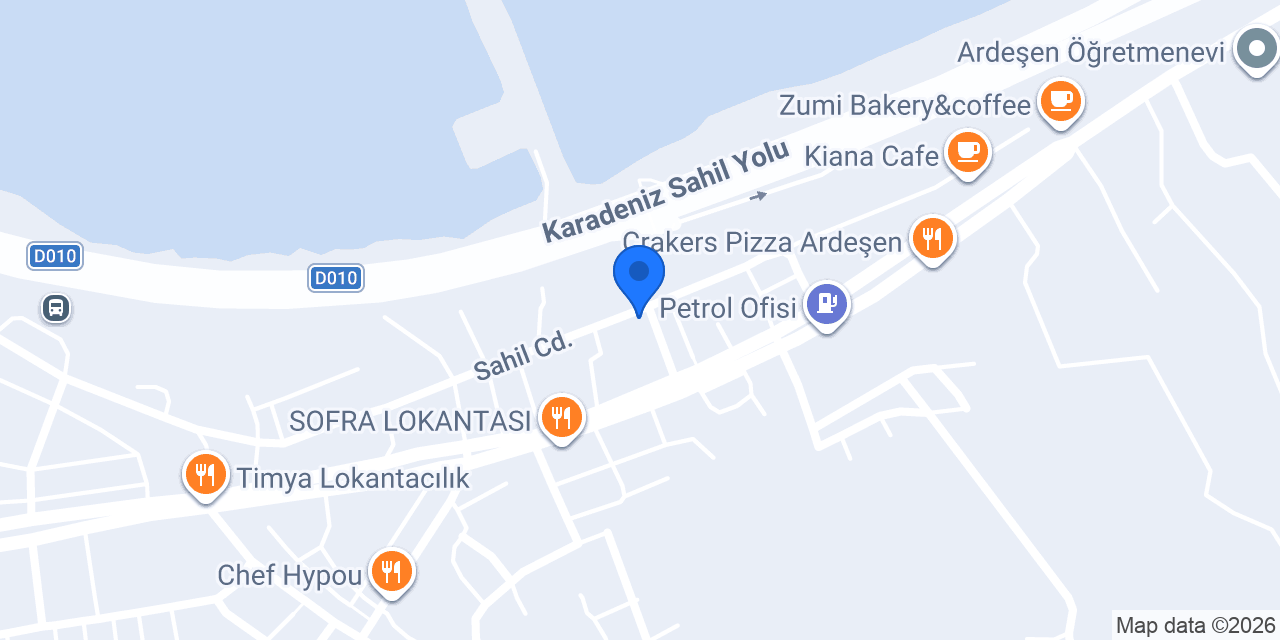 ULUSOY ARDEŞEN konumu