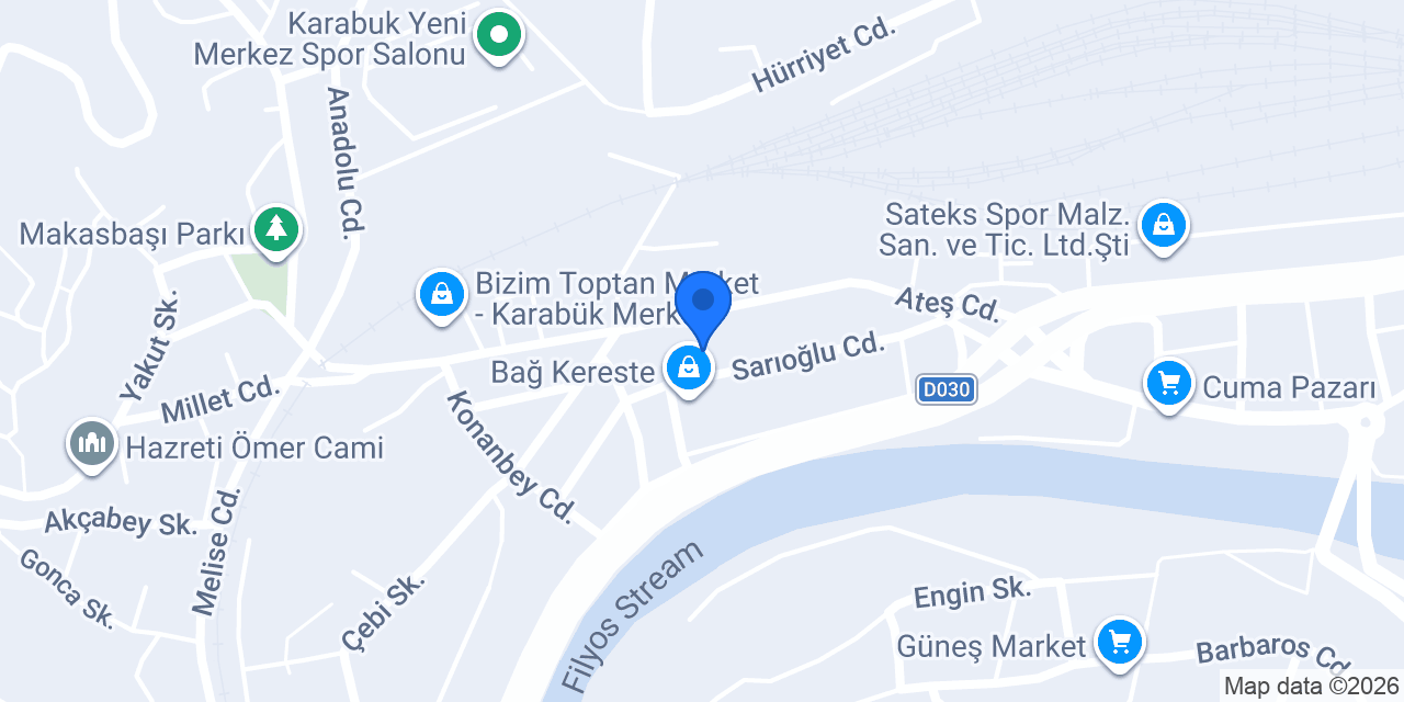Toprak Mobilya konumu