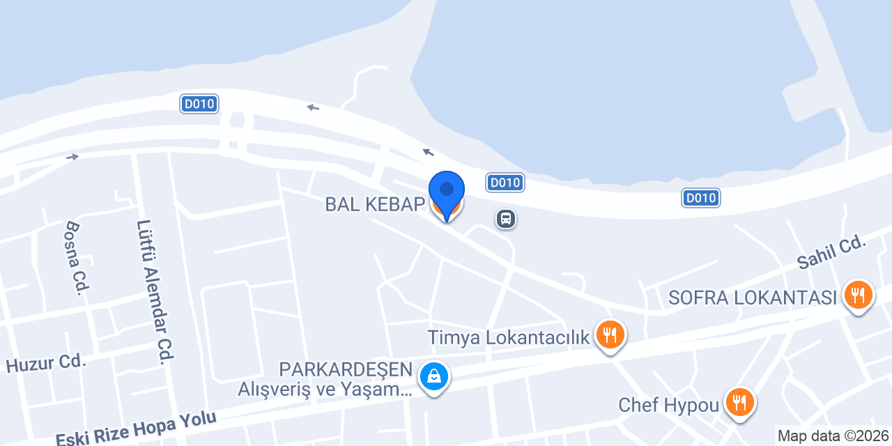 BAL KEBAP konumu