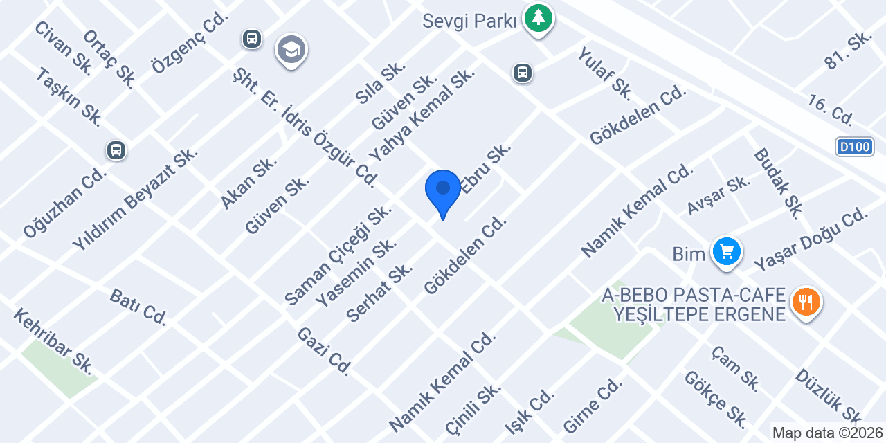 Sevgi Eczanesi konumu