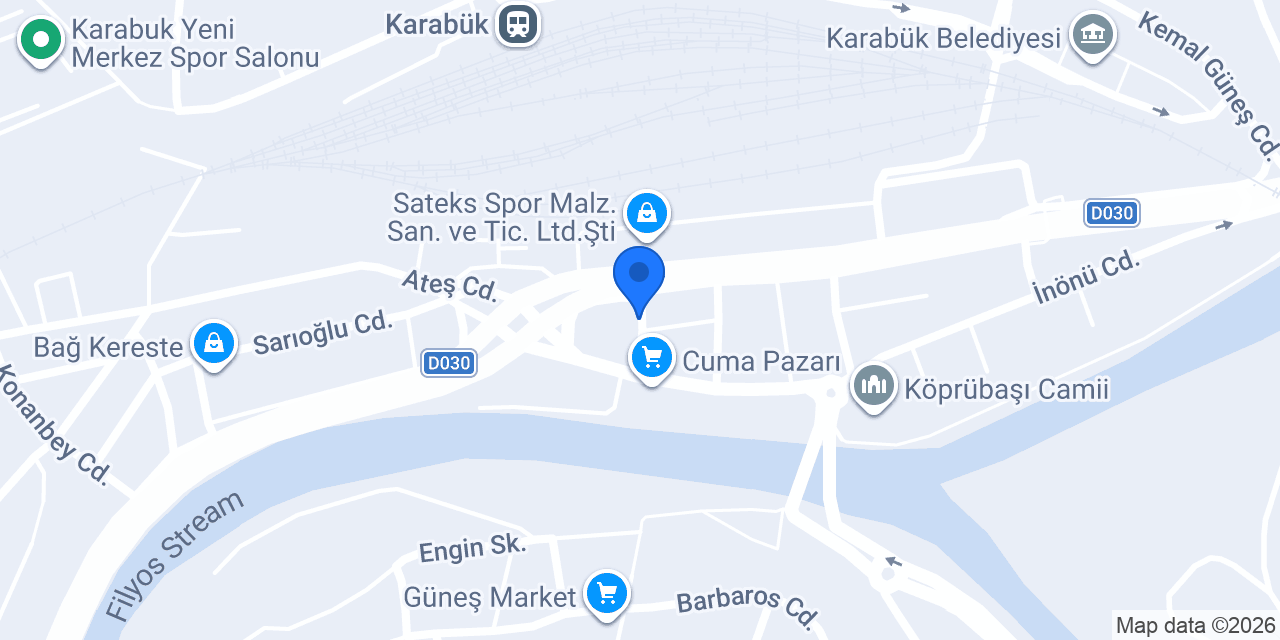 Yücel Bisiklet konumu