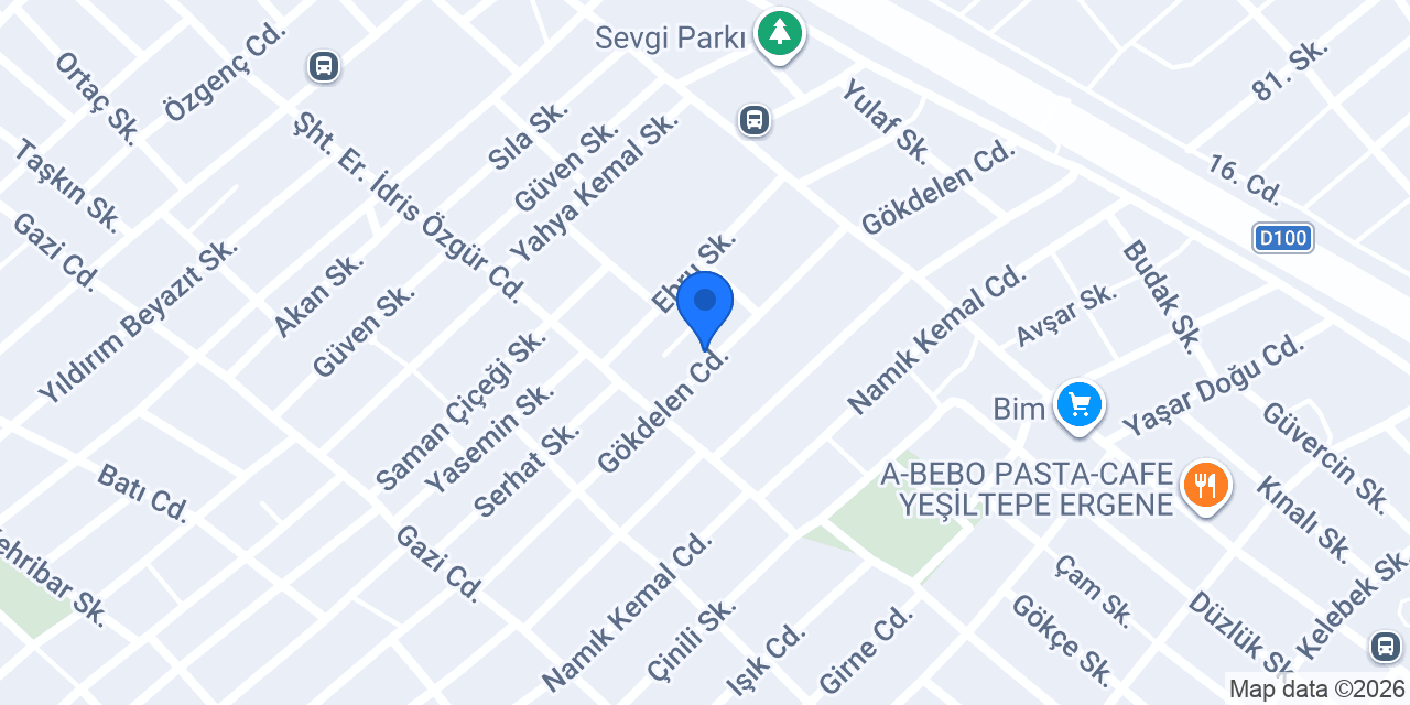 Erdem EROL BAYAN KUAFÖRÜ konumu