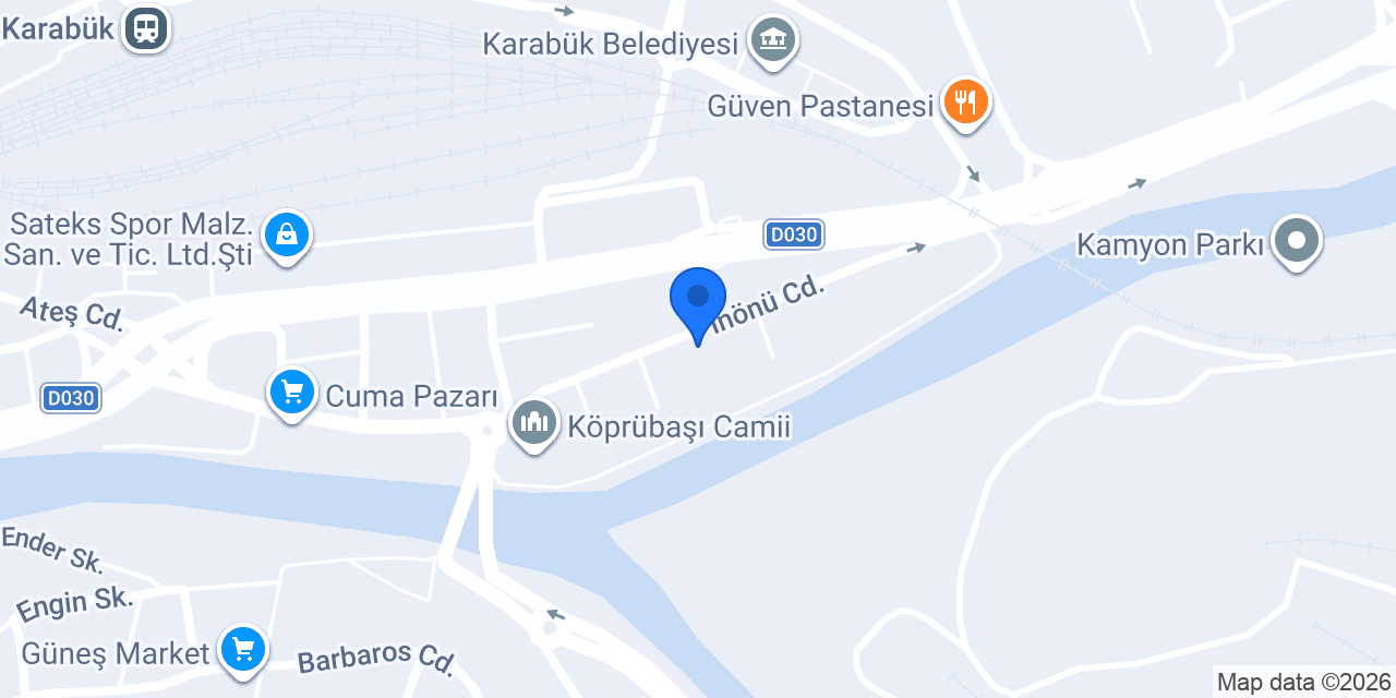 Yıldırım Ticaret Karabük konumu