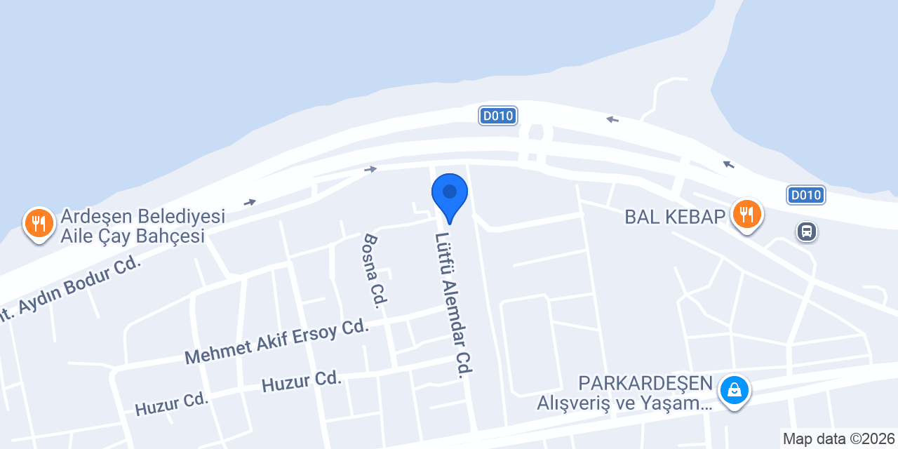 ARDEŞEN BİREY VİP KURS konumu
