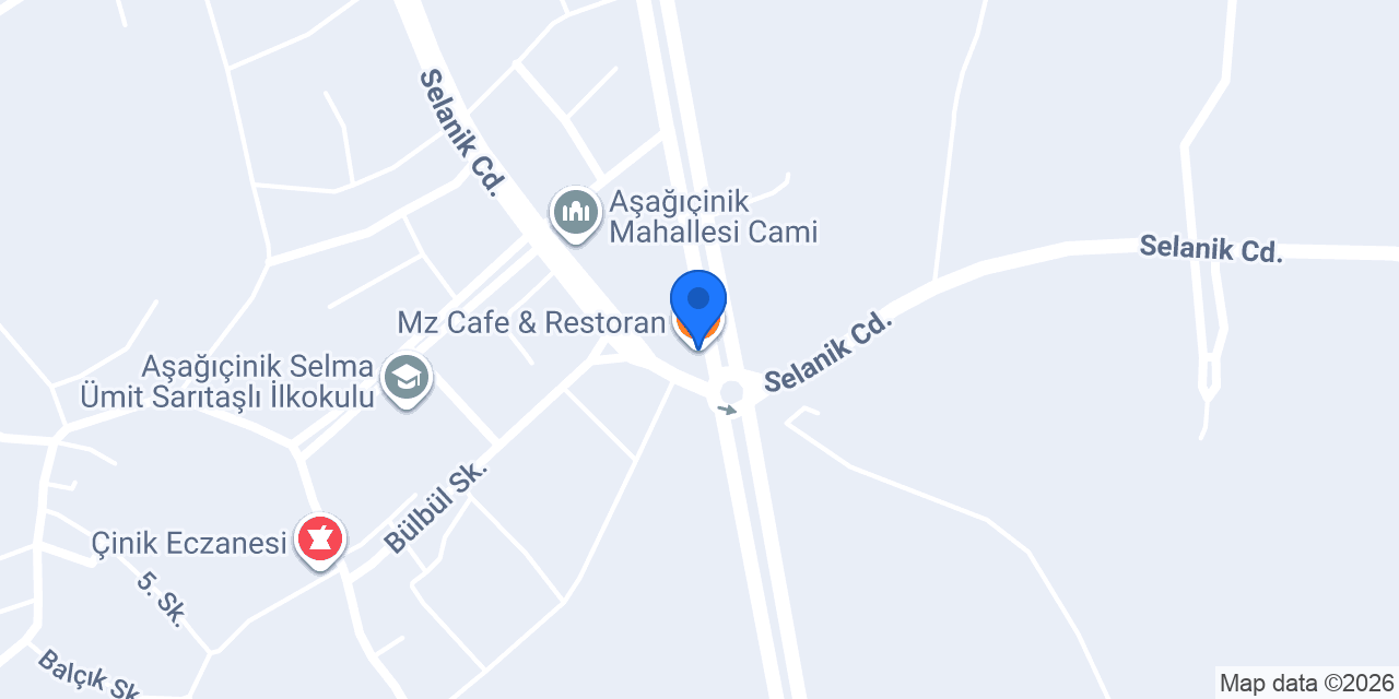 Mz Cafe & Restoran konumu