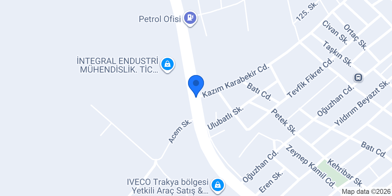 PALETSA Palet Üretim konumu