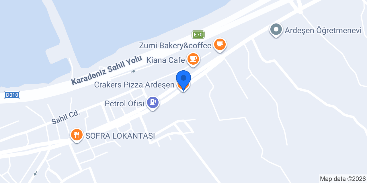 Best Fries Ardeşen konumu