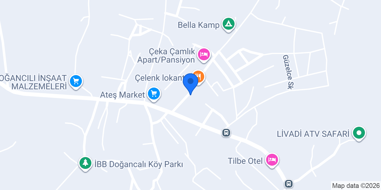 Doğancılı lokantası konumu