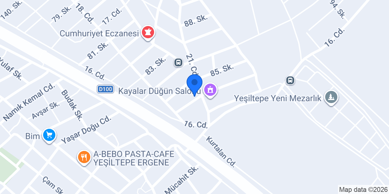 Yuvam Spot Mağaza konumu