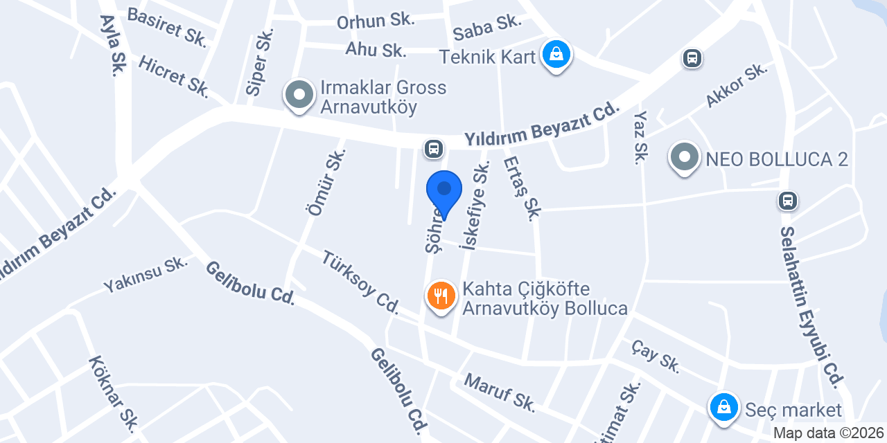 BY Börek - Boşnak ve Su Böreği konumu