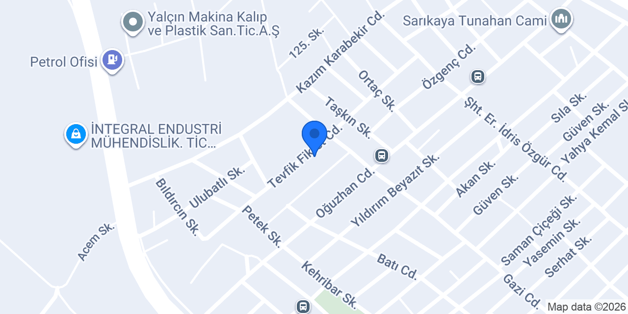 Alinya Cafe&Fastfood konumu