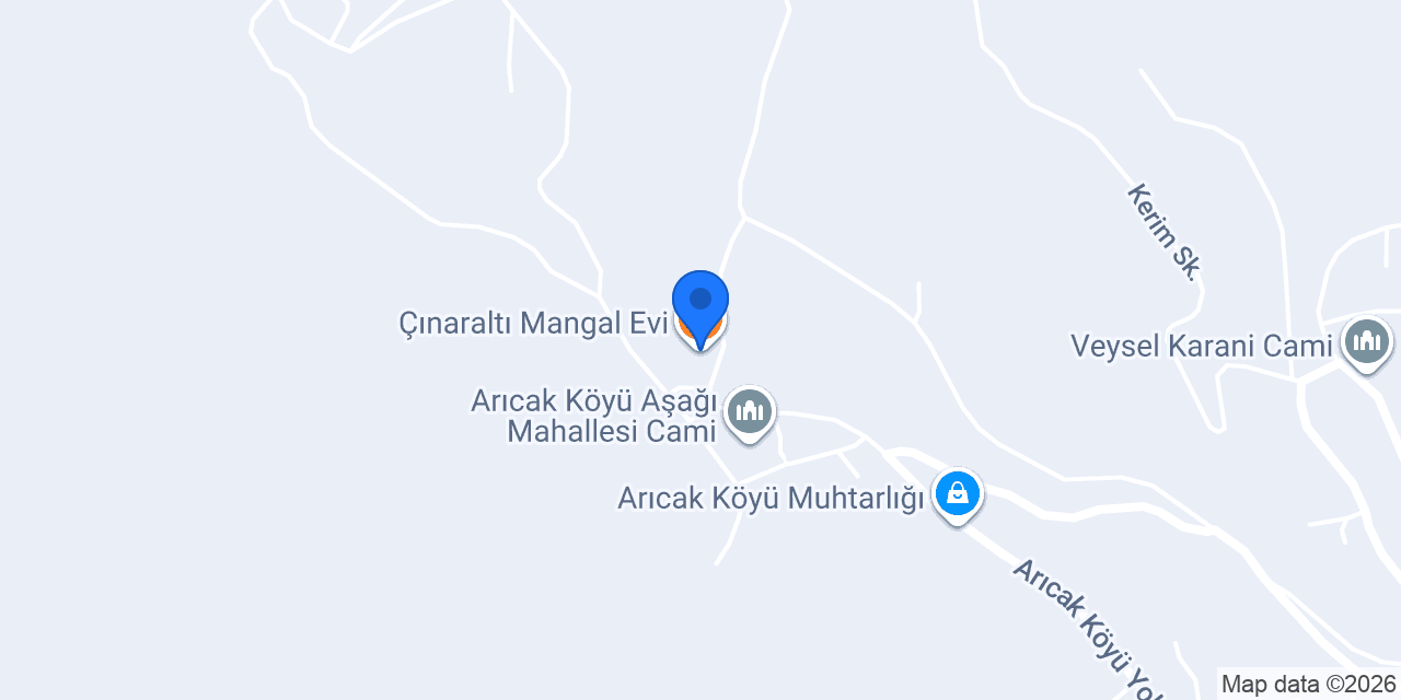 Çınaraltı Mangal Evi konumu