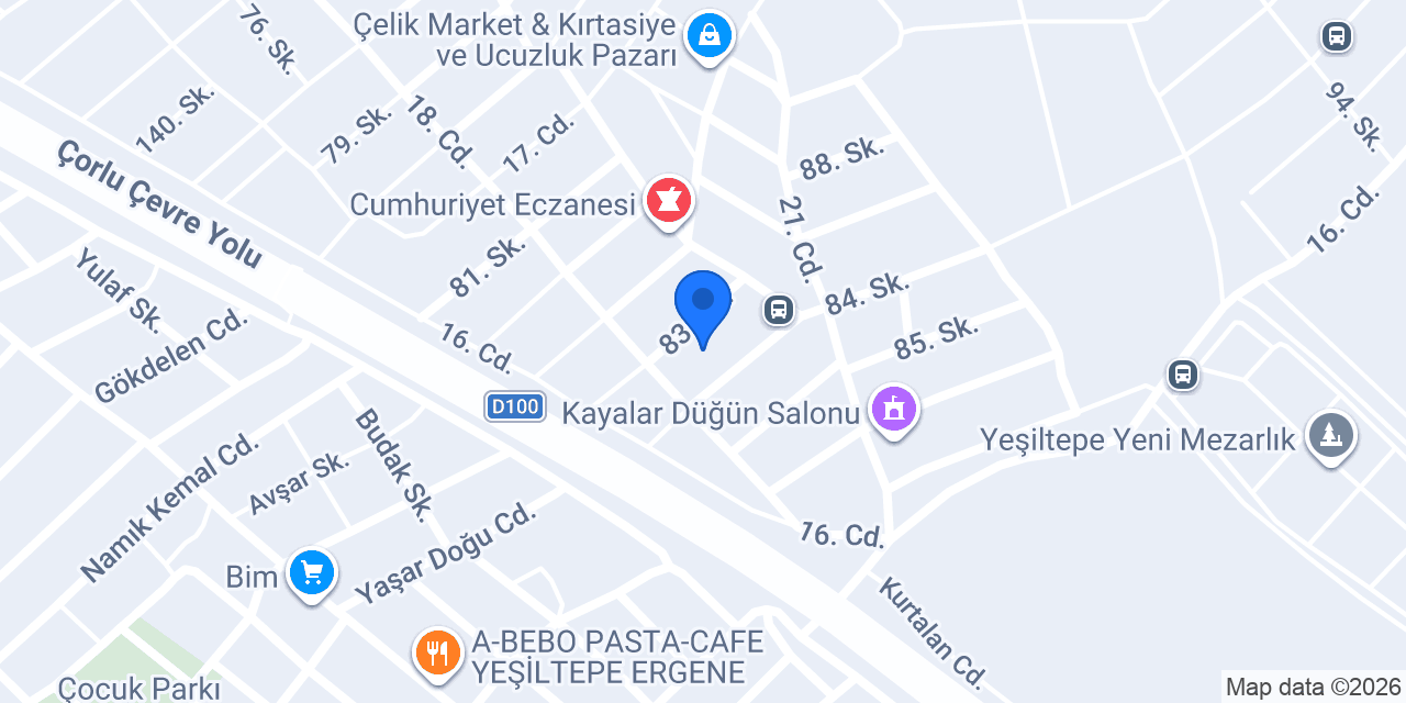 SEMBOL AVM konumu