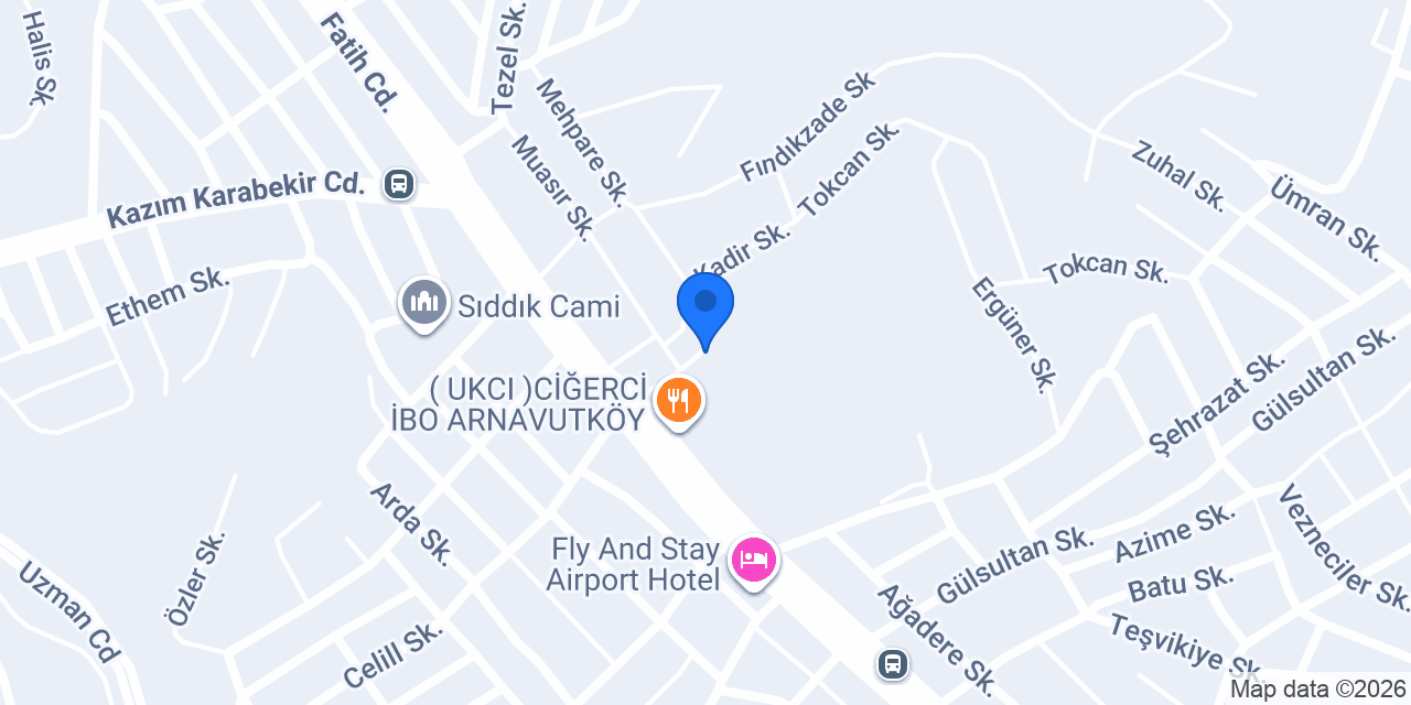 Ayboya Boya Kimya Sanayi konumu