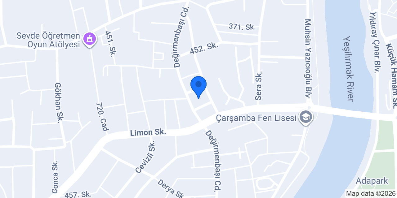 Elerayde Cadde Pizza konumu
