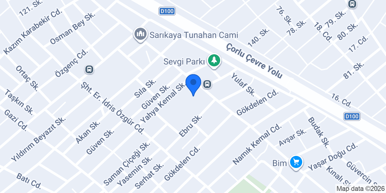 Yıldırım Beyazıt Han Ortaokulu konumu