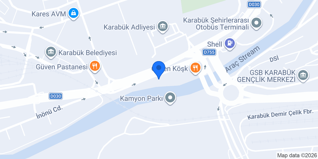 Karçel konumu