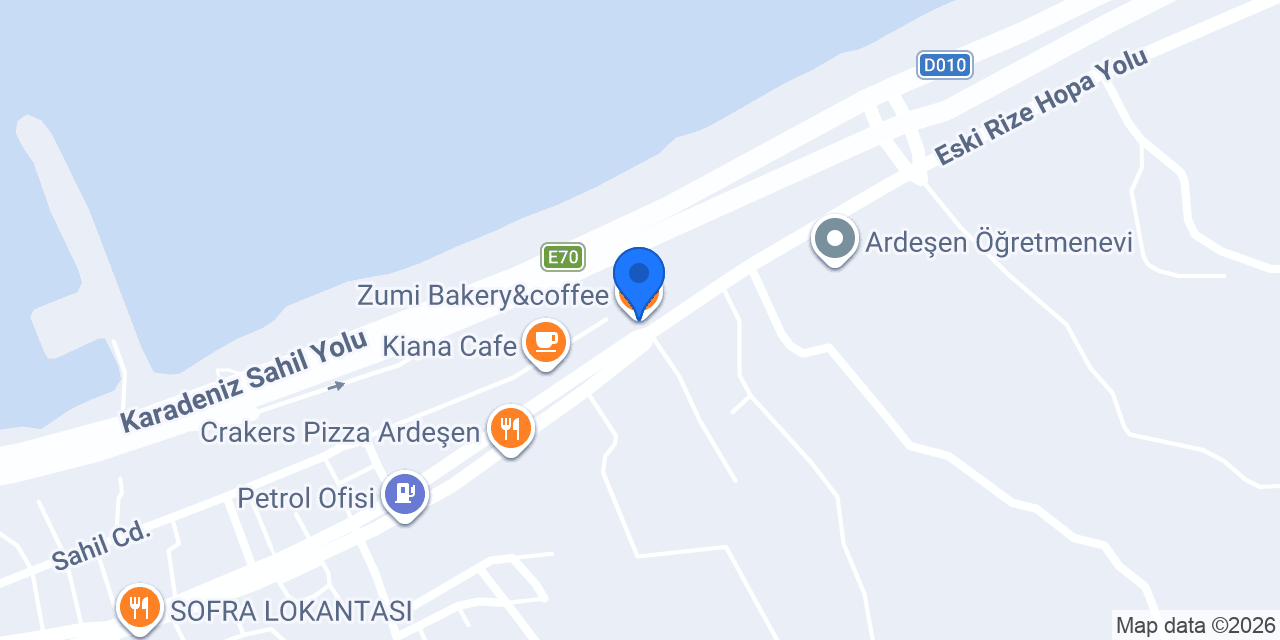 Zumi Bakery&coffee konumu