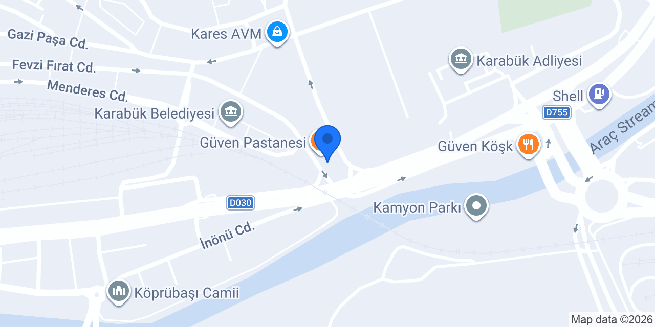 Nazar Otel konumu