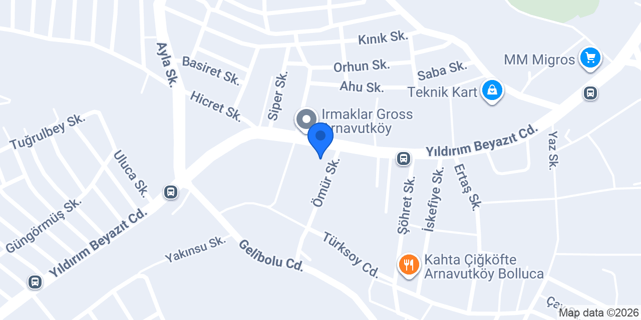 Asra Trend Mobilya konumu