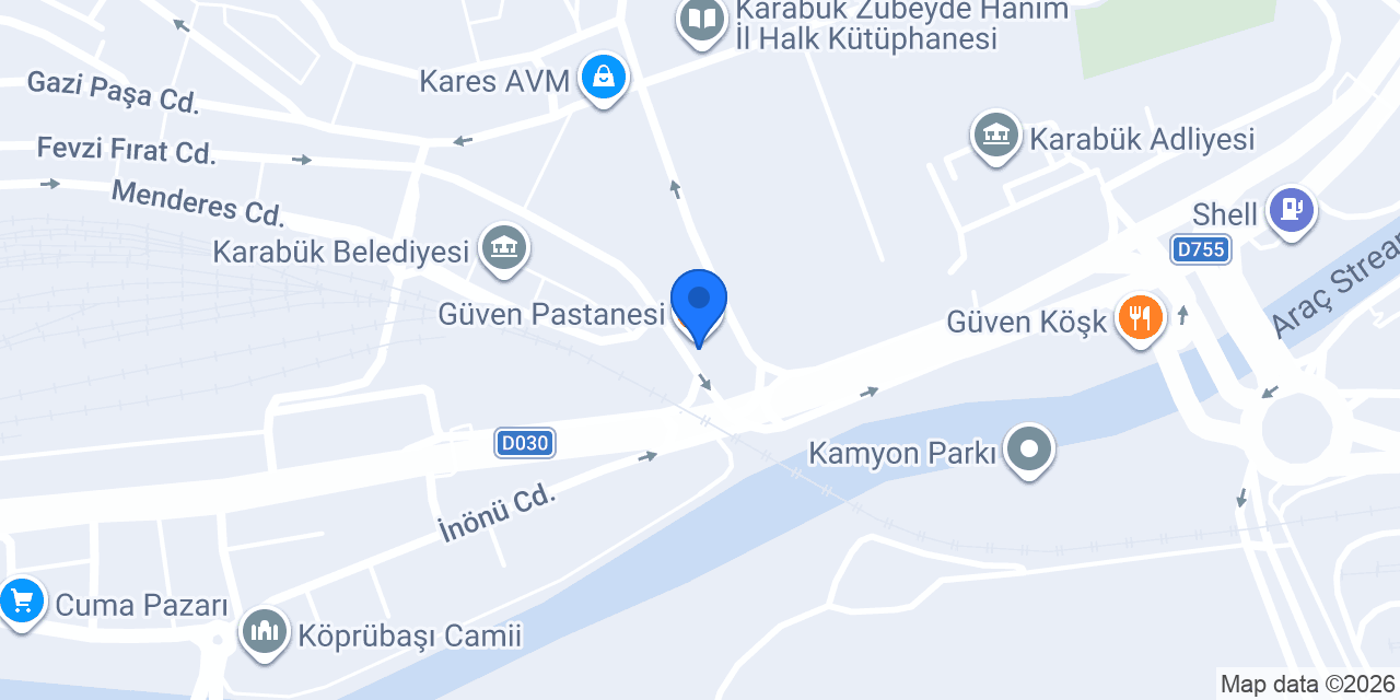 Zeki Optik konumu