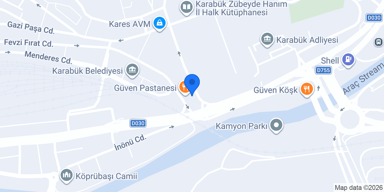 Gürün Perde Galerisi konumu
