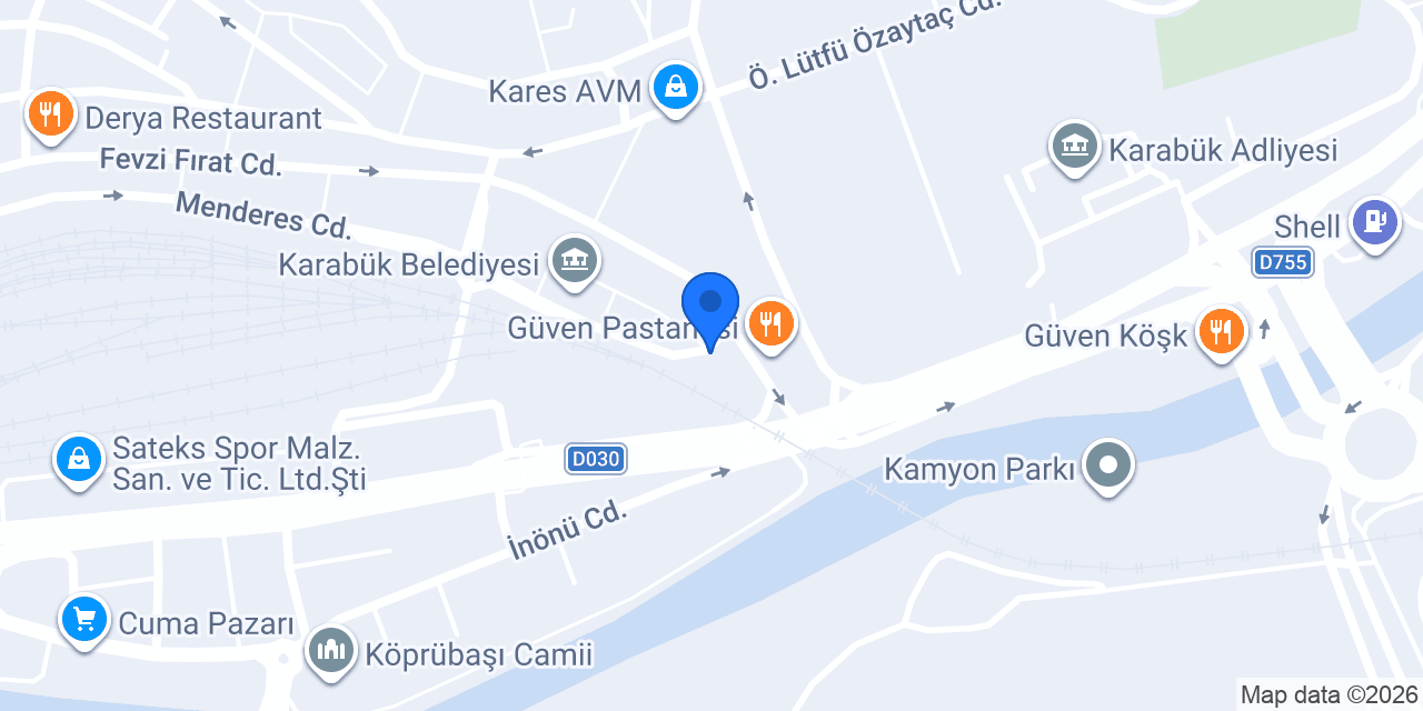 Özer & Aslan Hukuk Bürosu konumu