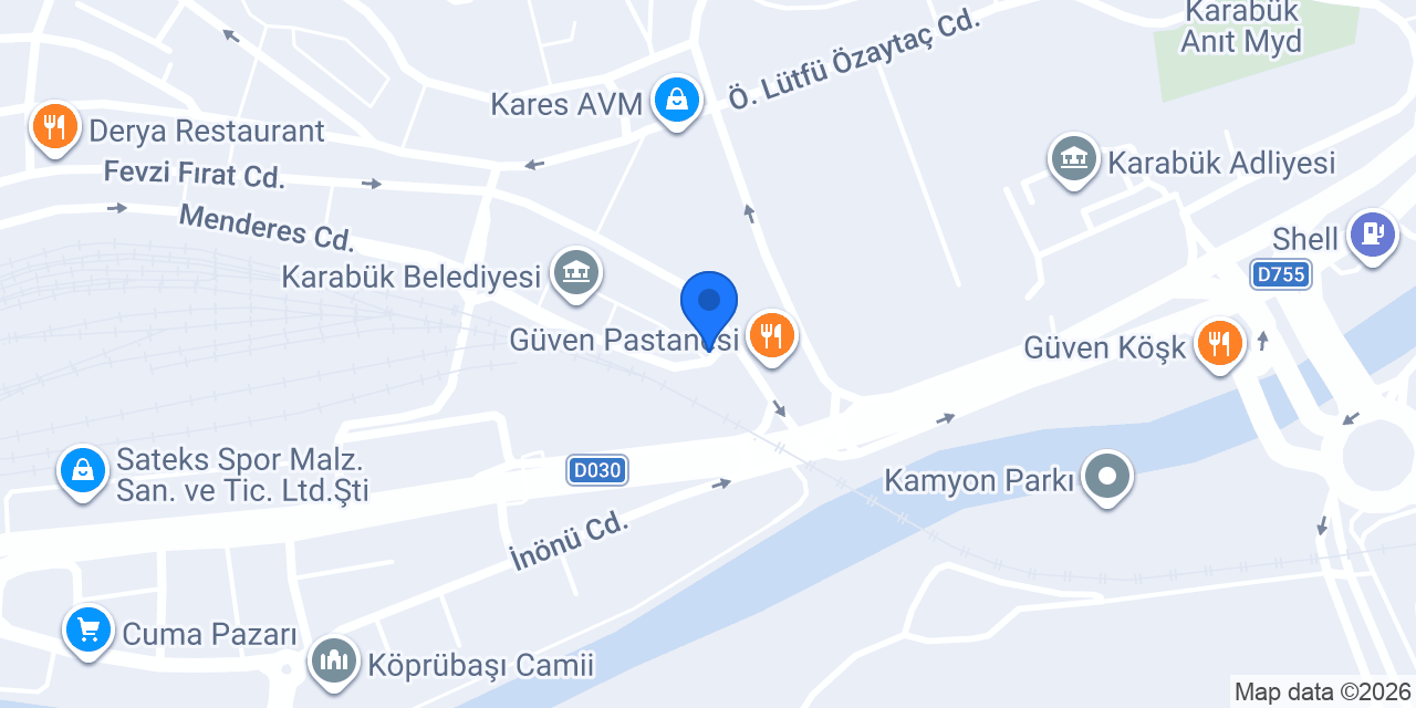 Emniyet Taksi konumu