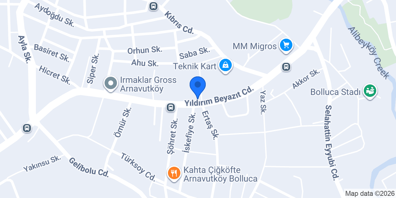 Pera Turizm konumu