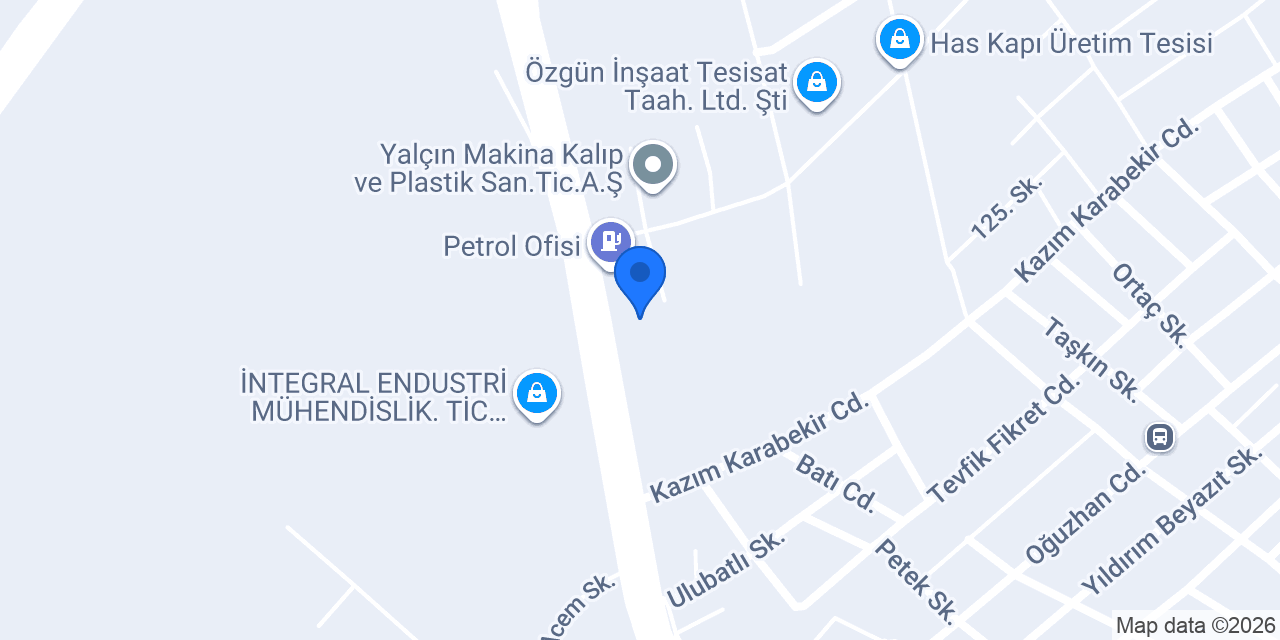 HİDROSEL YAPI MARKET konumu