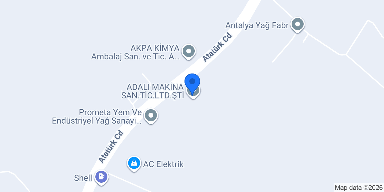 ADALI GRUP konumu