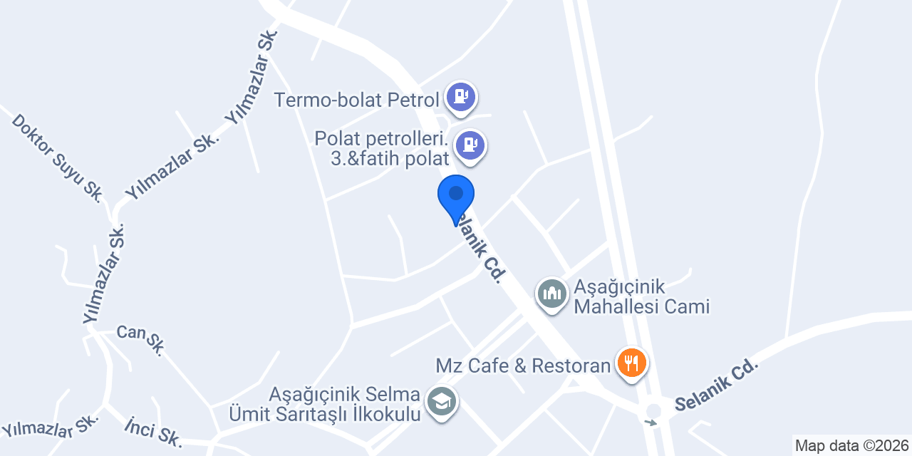 Oto Lastik konumu