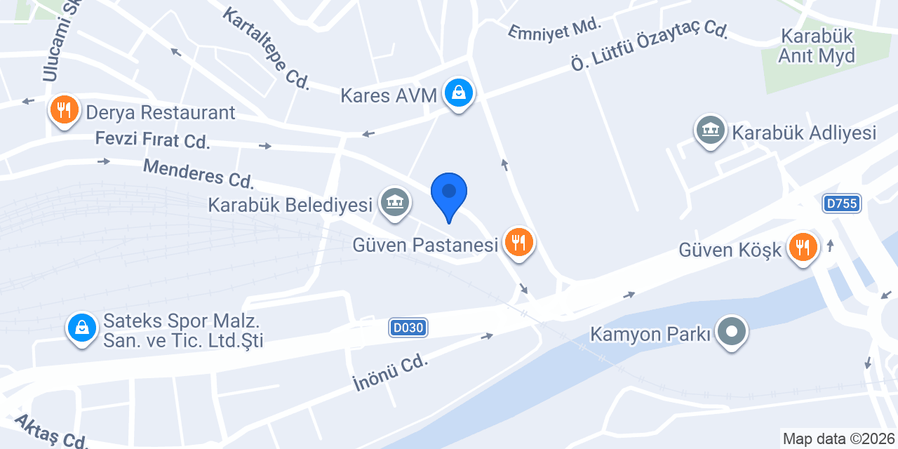 Av. Emin YILDIZ konumu
