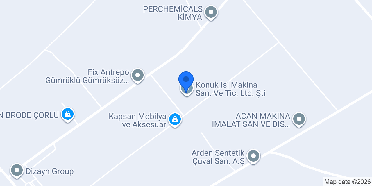 KONTHERM KONDENSER EVAPORATÖR SAN. VE TİC. A.Ş. konumu