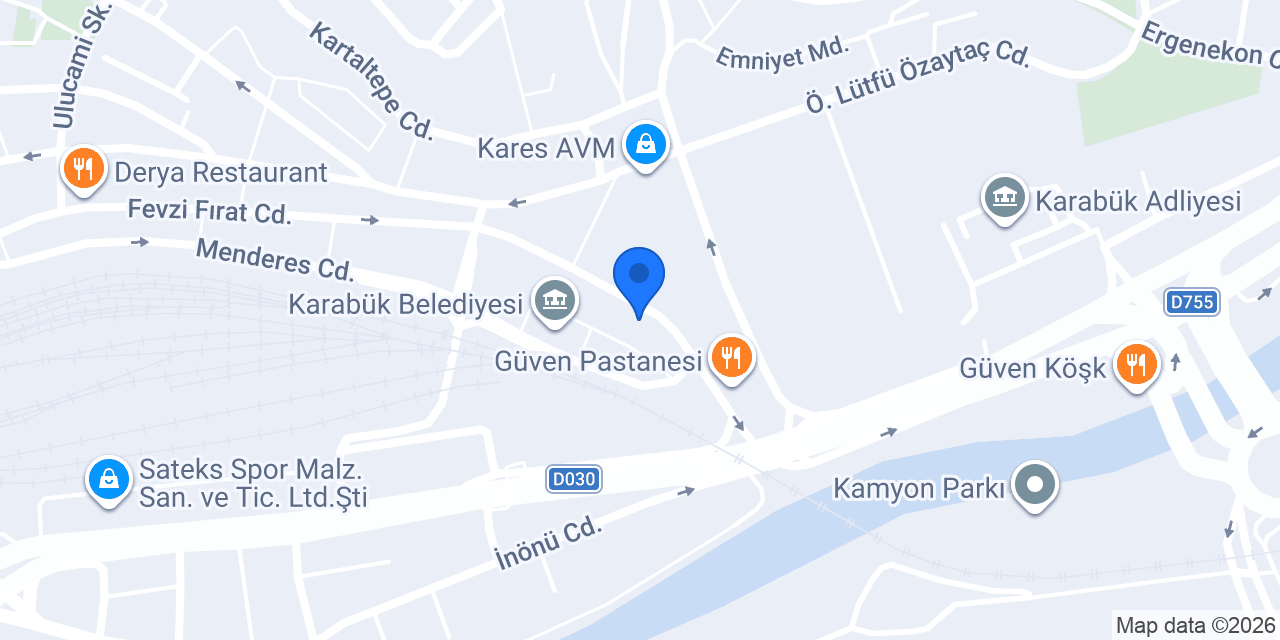 Halkbank Karabük Şubesi konumu