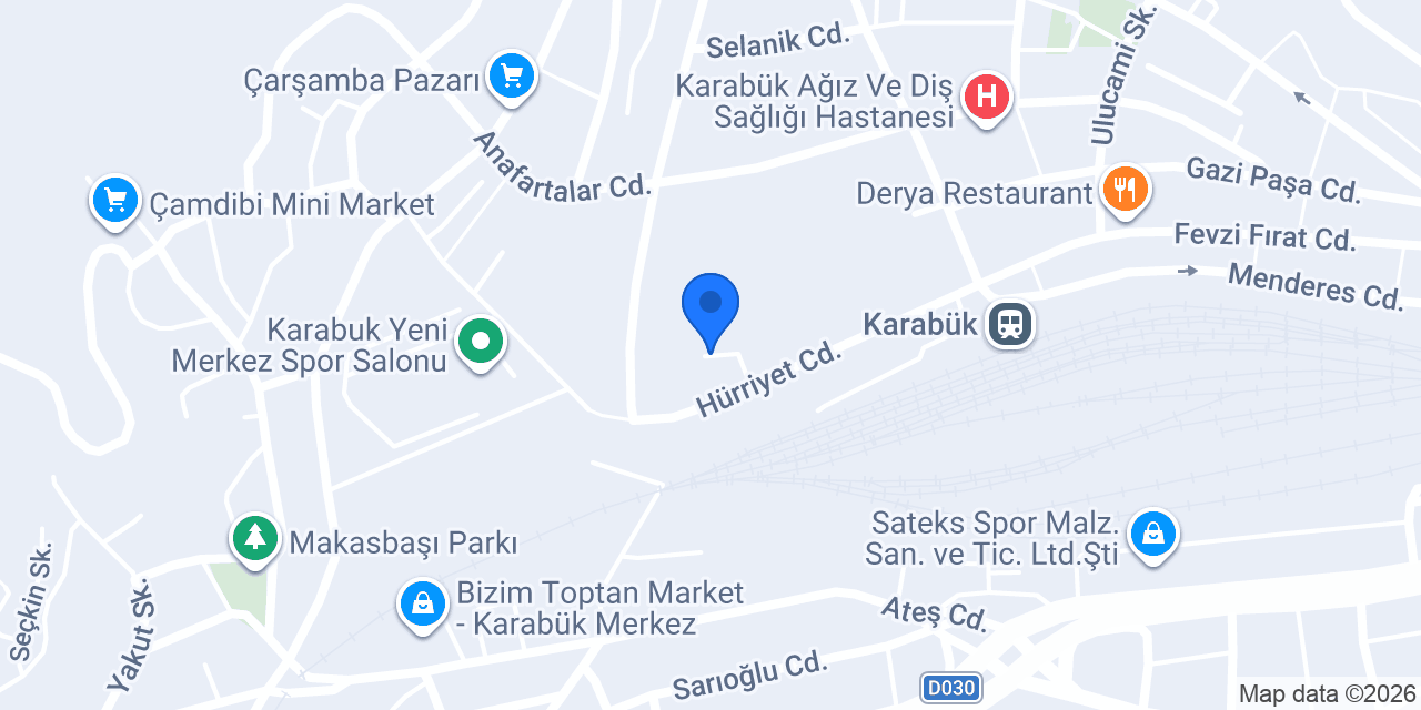 Cumhuriyet Ortaokulu konumu