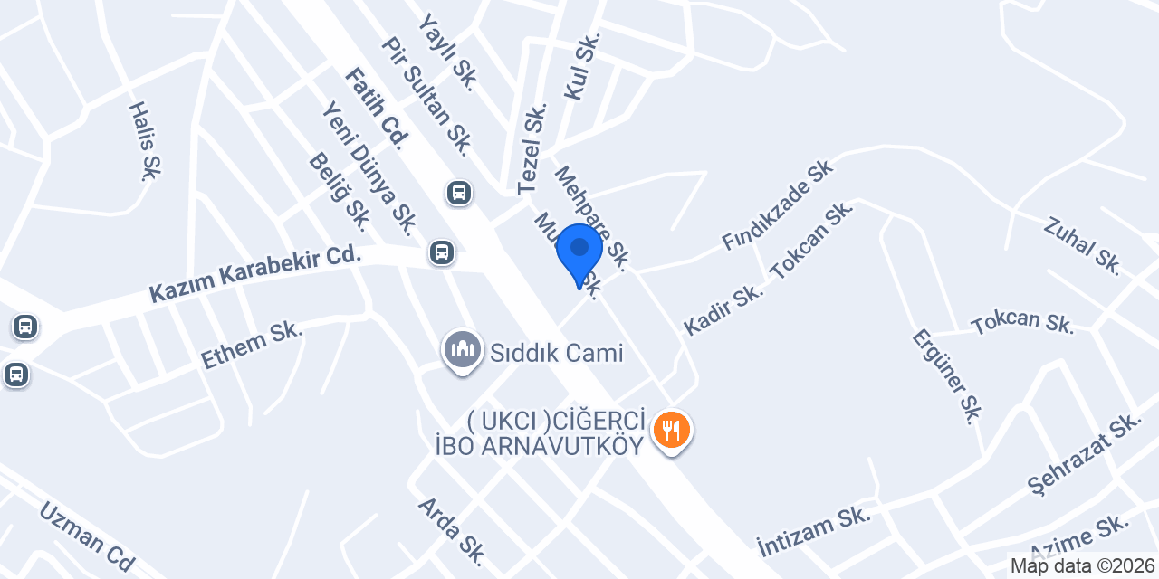 Oto çardaktepe konumu