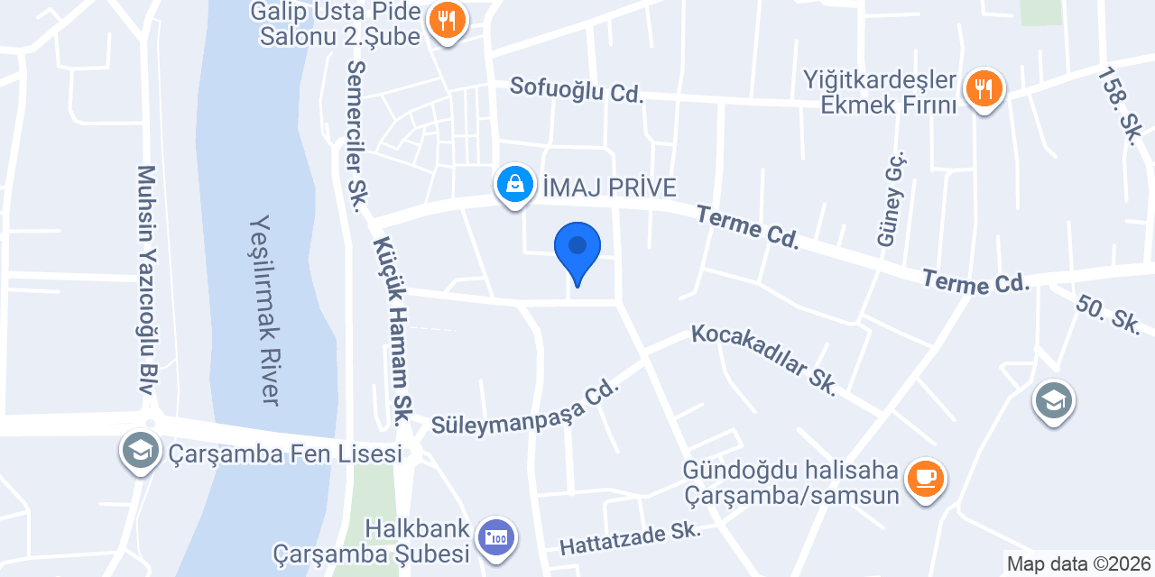 Yeşilırmak Otel Paris konumu