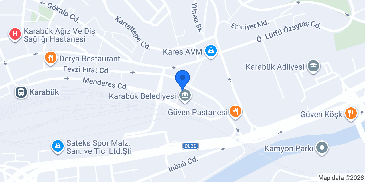 Lider Sürücü Kursu konumu