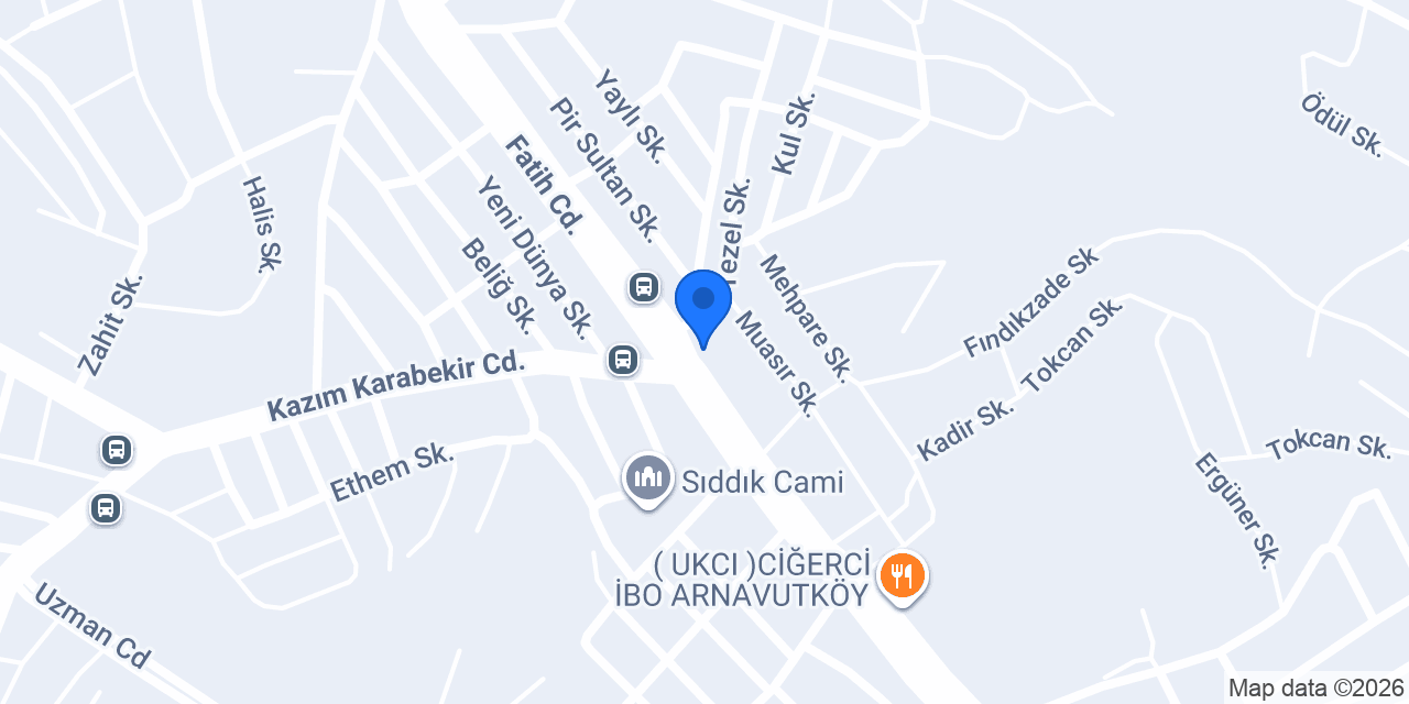 Oses Çiğ Köfte konumu
