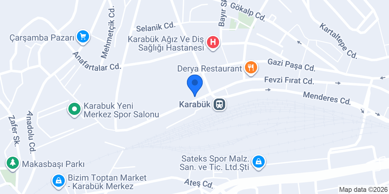 Emas Demir Çelik San. ve Dış Tic. Ltd. Şti. konumu