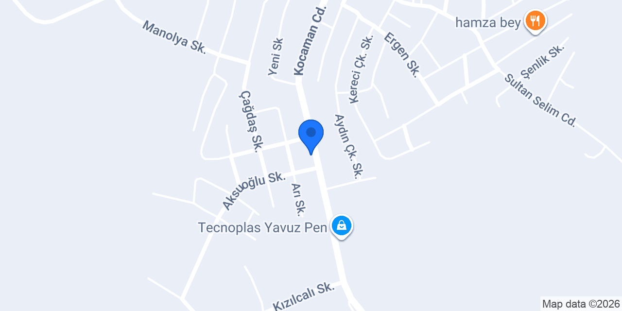 ProYem Terme Bayii Erdal Tarım konumu