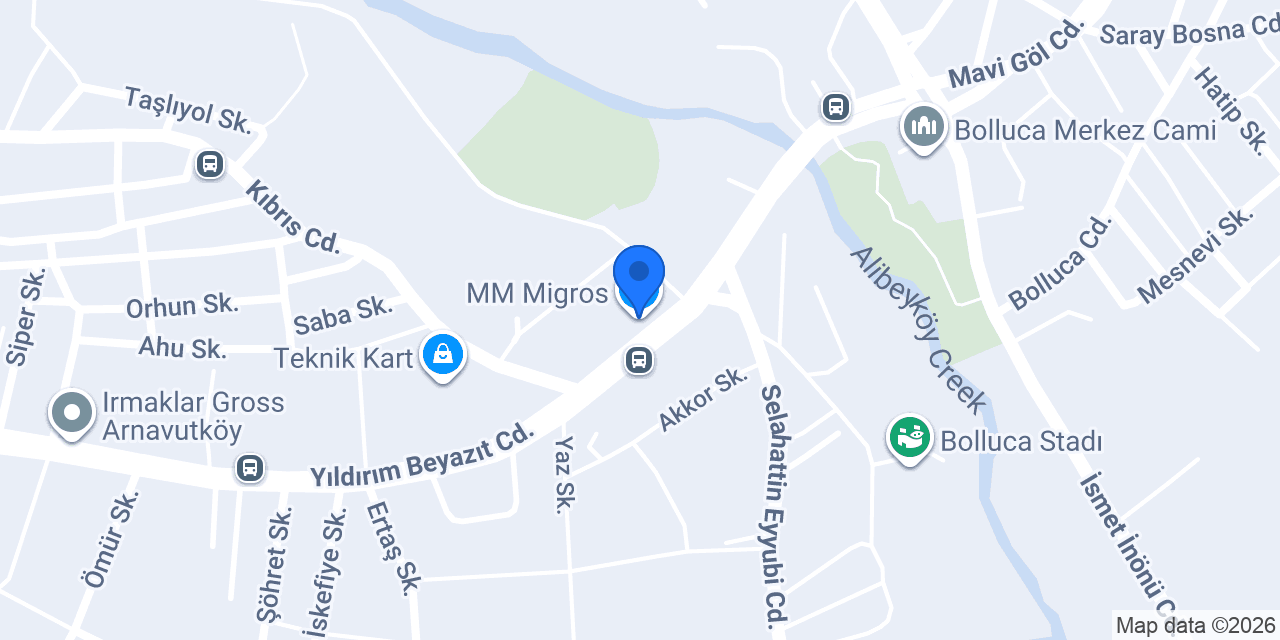 MM Migros konumu