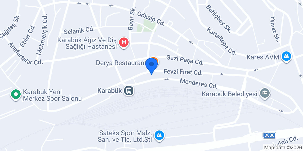 Irmaklar Parke konumu