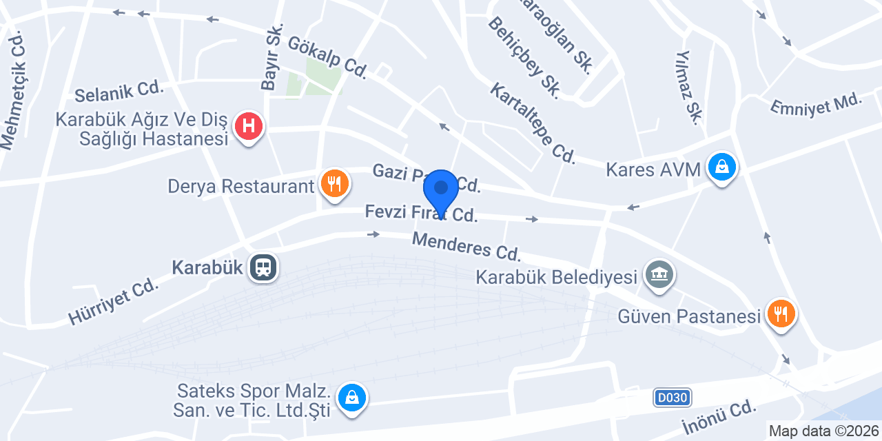 Atay Eczanesi konumu