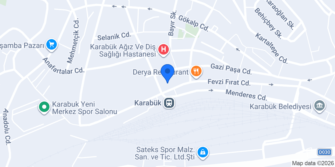 Sürat Kargo Karabük Şube konumu