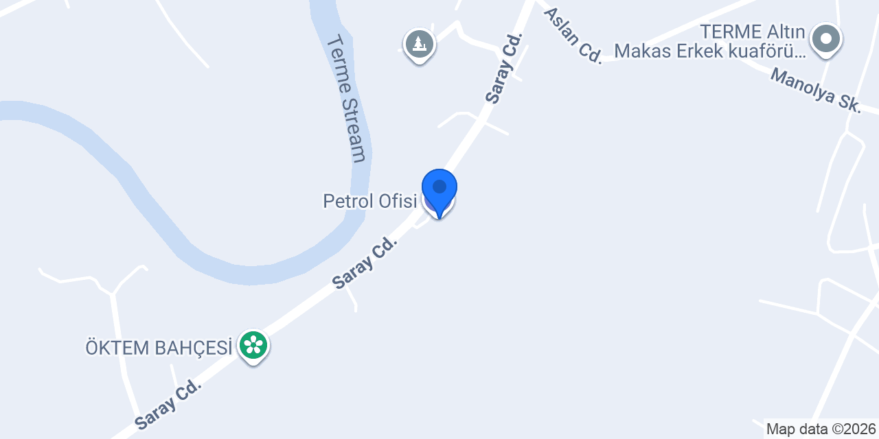 Petrol Ofisi konumu