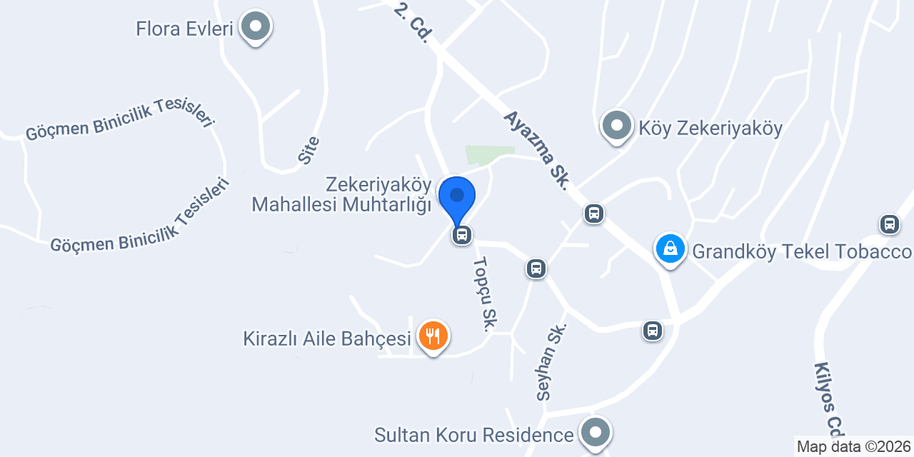 Bi - Pide Zekeriyaköy konumu