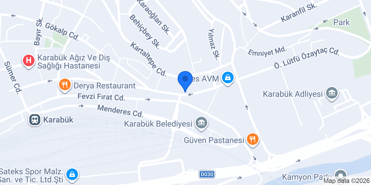 Şeker'a konumu